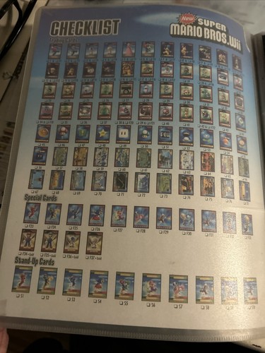Super Mario Bros Wii Sammelheft + Karten - Bild 2 von 23