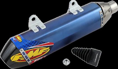 FMF 4.1 RCT Slip On Muffler Exhaust An Ti CF End Cap For Husqvarna FC250 14-15