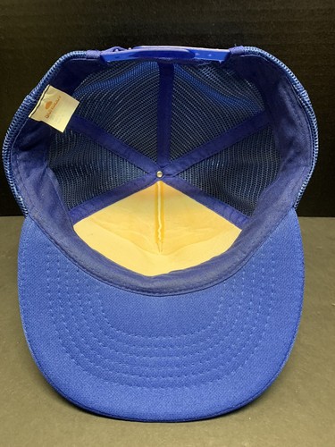 Vintage Snapback Trucker Hat San Dimas California 1985 Silver Anniversary. - Picture 7 of 9