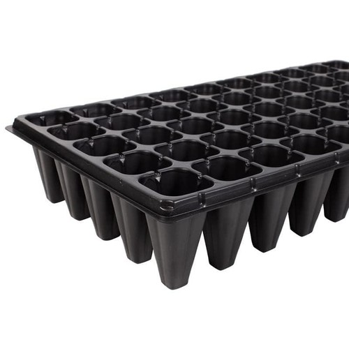 50 Cell Deep Plastic Seedling Trays Nursery Pots 10pcs Durable Propagation Trays - Picture 7 of 7