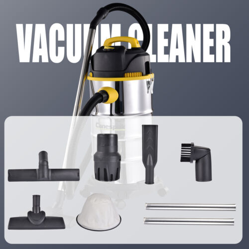 6.6 Gallon 20HP Wet Dry Car Vacuum Cleaner Upholstery Shampoo 3-IN-1 - Picture 6 of 7