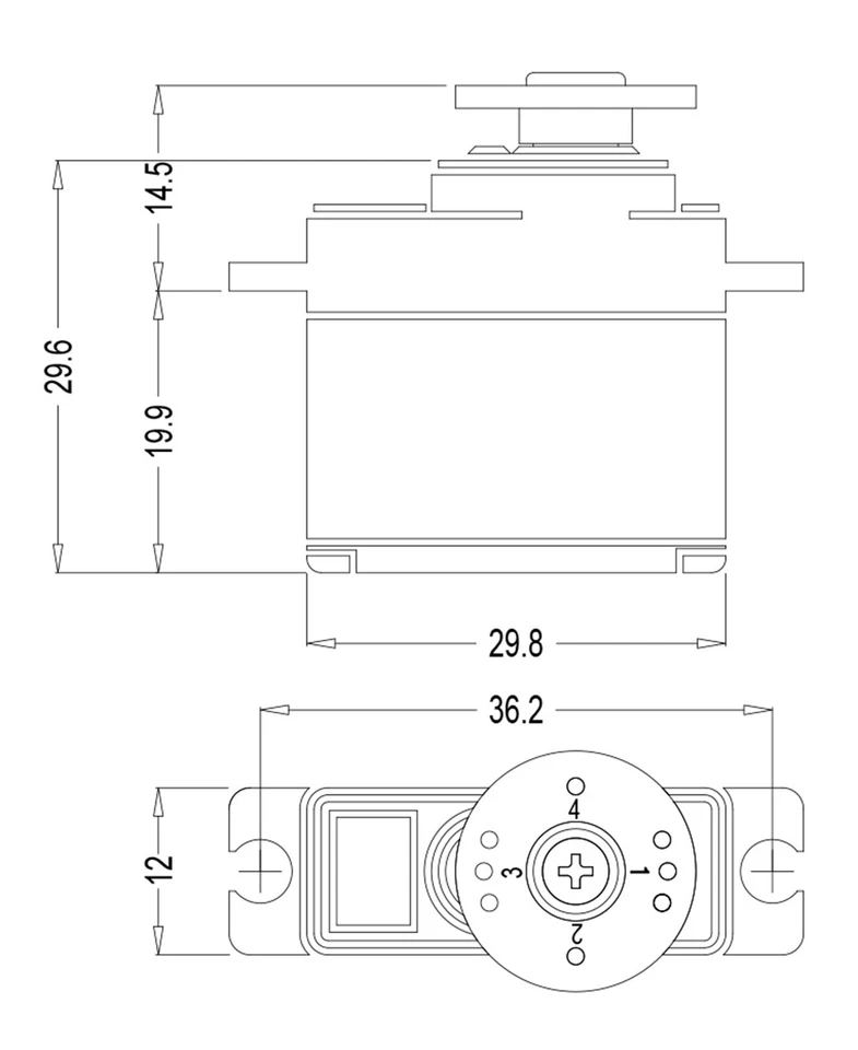Hitec Servo HS-81 Neu von MPX - Bild 2 von 2