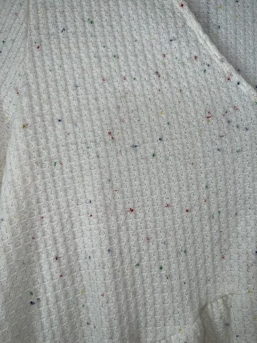 Maglione Altar'd State oversize maglia waffle a strati con volant S Small NUOVO - Foto 8 di 12