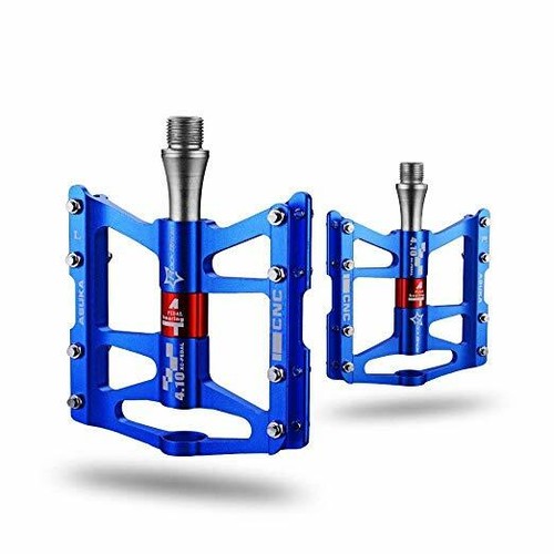 RockBros Bike Pedals 9/16" 4 Sealed Bearings Aluminum Alloy Non-slip UK - Picture 9 of 17