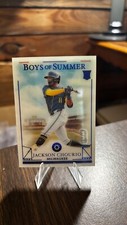 2024 Panini Boys of Summer #89  JACKSON CHOURIO  BLUE ROOKIE /99  Brewers