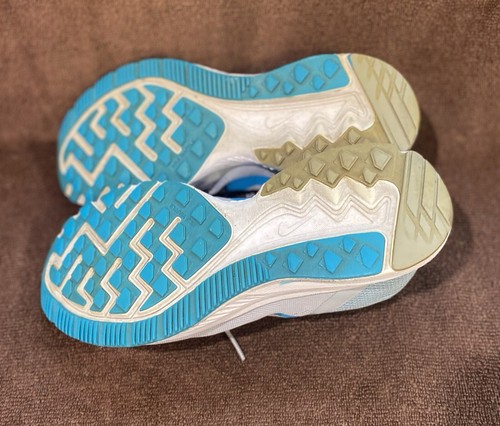 Gebrauchte Nike Zoom Fitsole Damen-Sportschuhe grau und blau 7,5 " - Bild 5 von 5