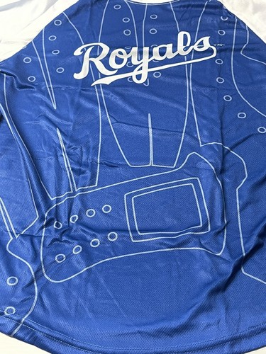 Kansas City Royals Trikot MLB Herren 3/4 Arm Größe Large cooles Design neu im Beutel - Bild 6 von 16