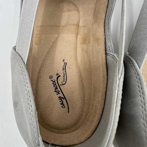 Easy Street Gray Comfort Lasercut Slip-On Sneakers | Size 11 - Picture 5 of 7