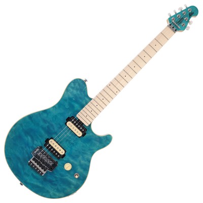 Sterling By Musicman Ax40-Tbl-M Axis Trans Blue Japan Limited Locking Tremolo Y8