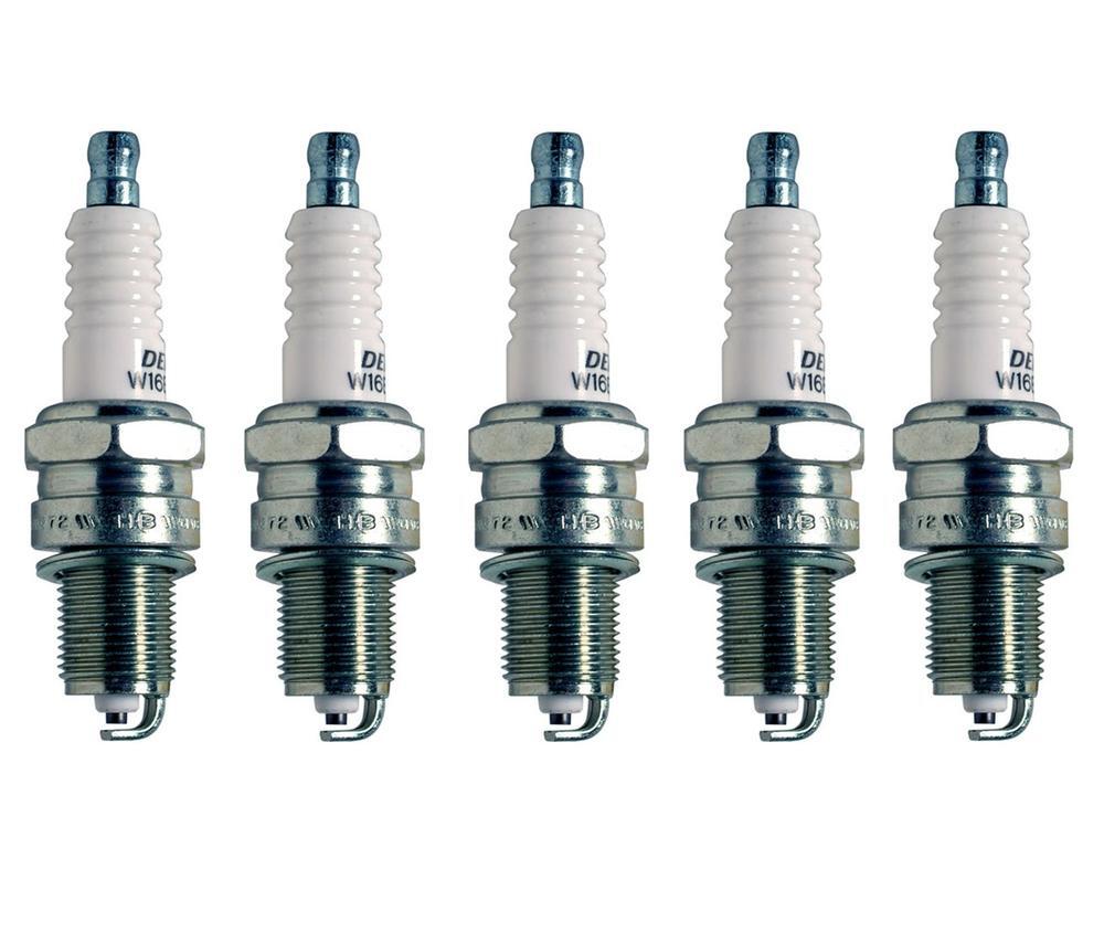 Denso Spark Plug Set 5 Pieces U-Groove Conventional Gap 0.032 For Volkswagen