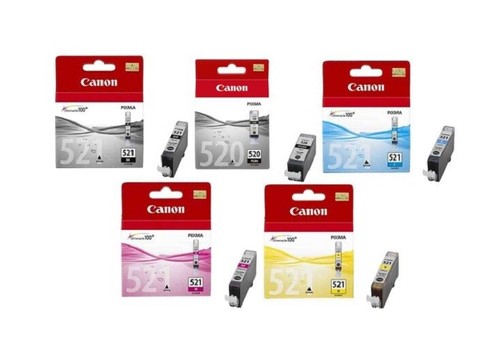 Genuine Canon PGI-520 CLI-521 Ink Cartridge Pixma iP3600 iP4600 iP4700 MP540 LOT - Picture 16 of 18