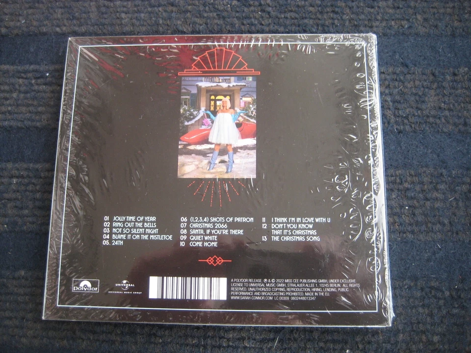 CD  SARAH CONNOR  Not so silent Night  Limited Deluxe Edition  NEU & OVP - Bild 2 von 3