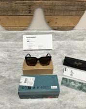 MAUI JIM | NEW | ROOFTOPS | HS898 - 10 | BLACK | TORTOISE | HCL BRONZE