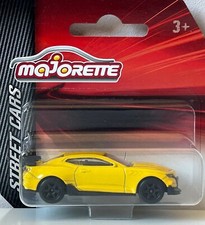 Chevrolet Camaro American Car Model Toy Yellow Diecast 1:60-1:64 Scale Majorette