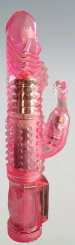 9 Zoll Vibrator 12 Geschwindigkeiten Vibrierender G-Punkt Körpermassagegerät Stoßdildo Rabbit - Bild 6 von 7