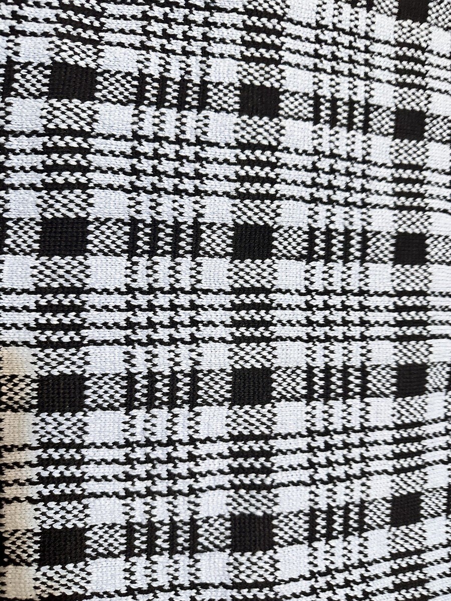 dries van noten skirt Plaid Blue Black Scranton Sz US 10 Long