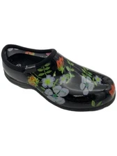 Sloggers Waterproof Flower Garden Shoes Meadow Black