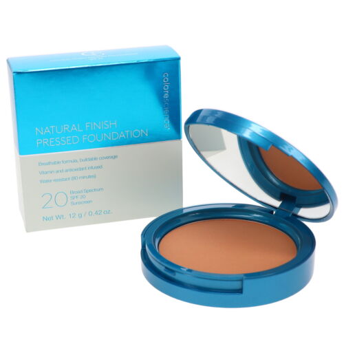 Colorescience Natural Finish Pressed Foundation SPF 20 Medium Sand 0.42 oz - Picture 7 of 8