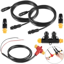 NMEA 2000 Dual Device Starter Kit to NEMA 2K Network for Lowrance Simrad Garmin
