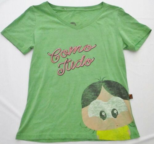 Piticas Monicas Gang Rostinho Magali Green T-Shirt Large L Rare Brazil Import