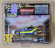 Carrera Go  64118 Mercedes-AMG GT Coup  Police 1/43 Slot Car
