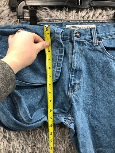 Sonoma Relaxed Straight Jeans Boys Size 14 Medium Wash Blue - Picture 4 of 13