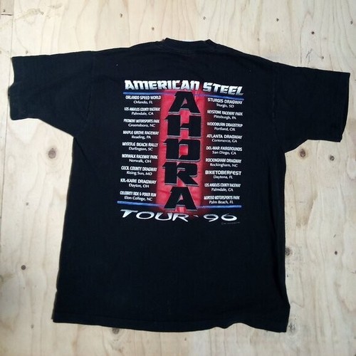 Vintage Harley-Davidson AHDRA American Steel Tour '96 T-Shirt - Bild 5 von 5