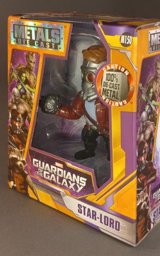 2-Jada Die Cast Metals 4" Star-Lord Marvel Guardians of the Galaxy figures M150 - Bild 3 von 4
