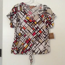 NWT ELLEN TRACY Blouse Multiple Colors Pretty MSRP $59.50 