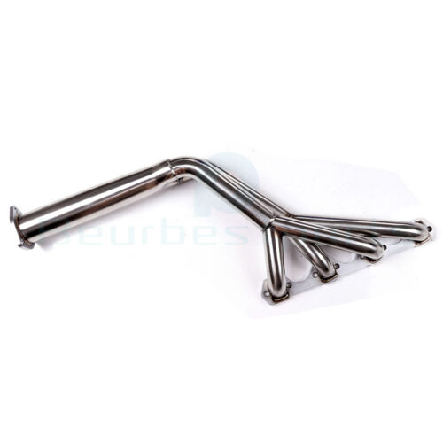 FOR 64-70 MUSTANG 260/289/302/351 TRI-Y STAINLESS MANIFOLD HEADER EXHAUST - Foto 12 di 14