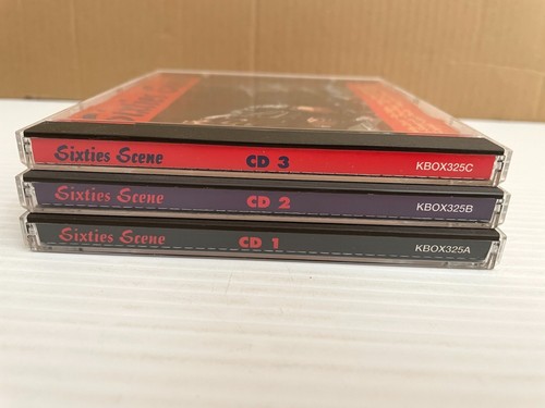 Sixties Scene 3-CD Set 1995 1960s Surf Pop Rock Original Artists EU Various - Picture 3 of 7