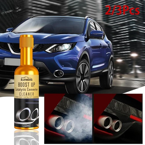 3pcs Auto Vehicle Engine Catalytic Converter Cleaner Deep Cleaning Multi-purpose - Picture 5 of 11