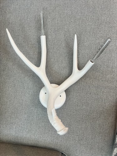 antler wall sconce light By Roll & Hill - Picture 4 of 5