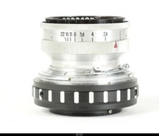 Zeiss Sonnar 2/5cm Red T for Contax II III  Gift Adapter L39-M4/3
