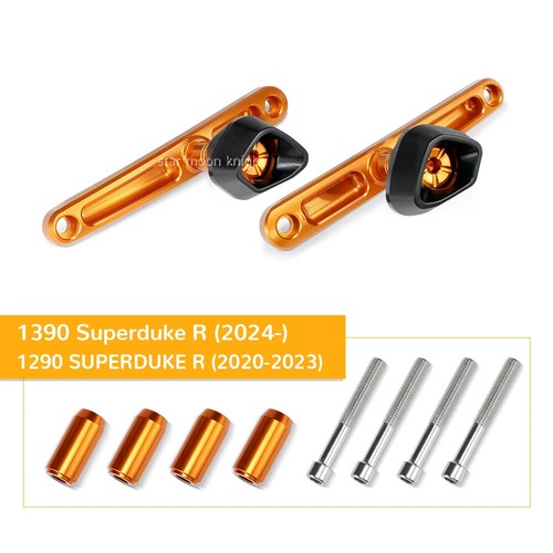 Frame Crash Sliders Protection For 1390 SUPERDUKE R 2024- For 1290 SUPERDUKE - Picture 8 of 22