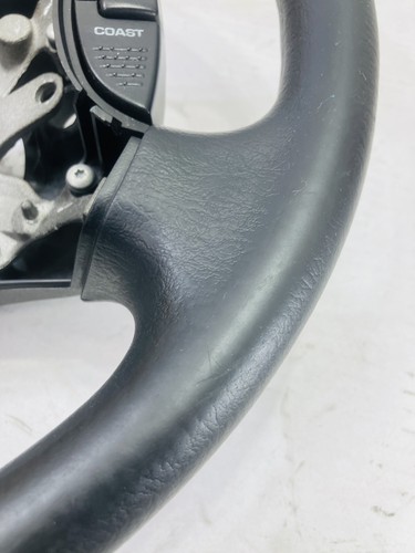 2001-2004 Dodge Dakota Durango Steering Wheel Black Rubber W/Cruise Control OEM - Picture 5 of 17