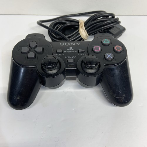 Sony PlayStation 2 PS2 DualShock 2 Controller Black OEM - For Parts - Bild 1 von 6
