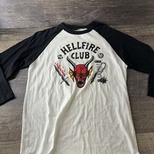 Official Netflix Stranger Things Hellfire Club Tee from Hot Topic XL  NWOT