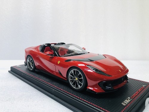 1/18 MR Collection Ferrari 812 Competizione A Rosso TRS Red Metallic Limited - Picture 5 of 24