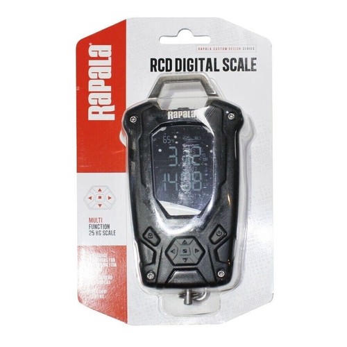 Rapala RCD 50lb Digital Scale Pike Perch Trout Salmon Sea Lure Fly Fishing - Picture 5 of 6