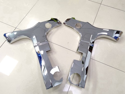 Left & Right Chrome ABS Frame Covers For Suzuki Hayabusa GSX1300R 1997-2017 1998 - Bild 4 von 12