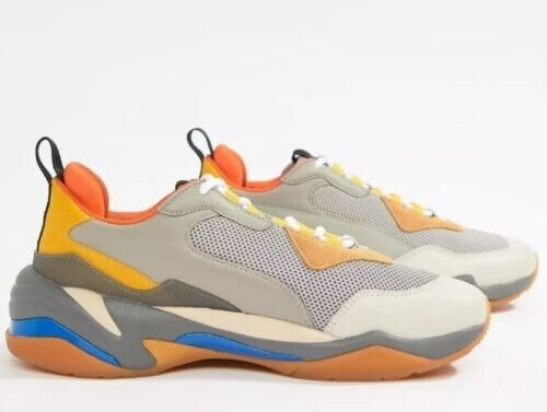 RARE scarpe da uomo Puma Thunder Spectra taglia 10,5 dricchetta/drigia acciaio 3675160 - Foto 14 di 14
