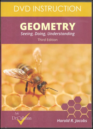 DVD Instruction Harold Jacobs Geometry Seeing Doing Understanding Ask Dr Calahan - 第 1/1 張圖片