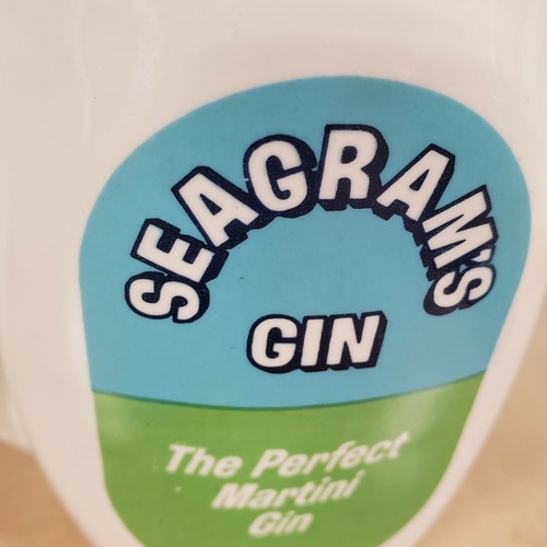 Vintage Seagram Distillers Seagrams Gin Perfect Martini 6" Barware Bar Pitcher - Picture 9 of 12