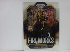2023 Panini Prizm WNBA Fireworks Jordin Canada #9