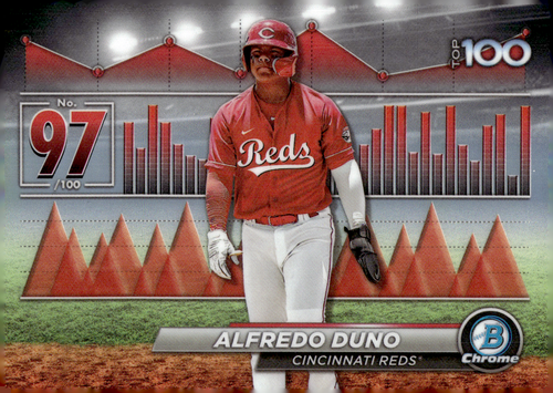 2024 Bowman - Bowman Scouts Top 100 Alfredo Duno #BTP-97 (RC) Reds