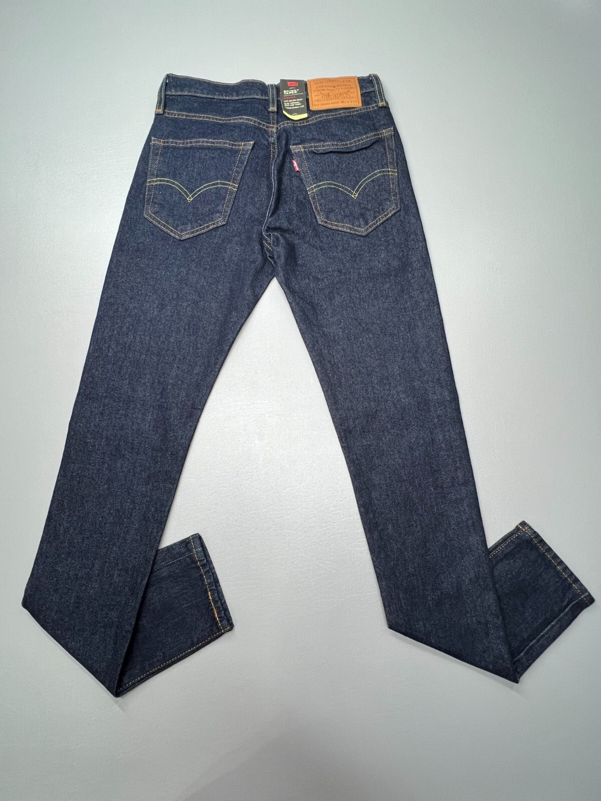 Levi's Strauss Levis Premium Flex Skinny Taper Dark Wash Jeans Men's Size 29x32