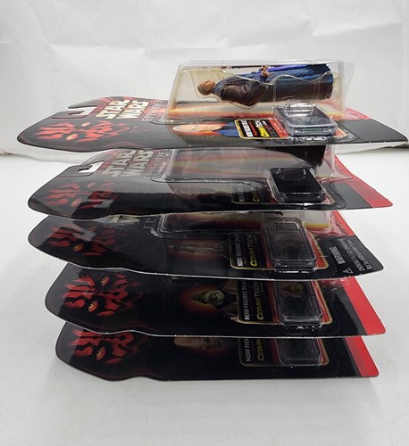 Star Wars Episode I w/CommTec Collection 3 Lot Of 5 Figures - Picture 11 of 12