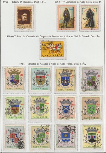 CABO VERDE - VARIOS - 1960/1962