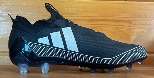 Herren Adidas Adizero Electric.1 Fußballschuhe Größe 9-10-11-12-13 SCHWARZ/WEISS - Bild 3 von 5